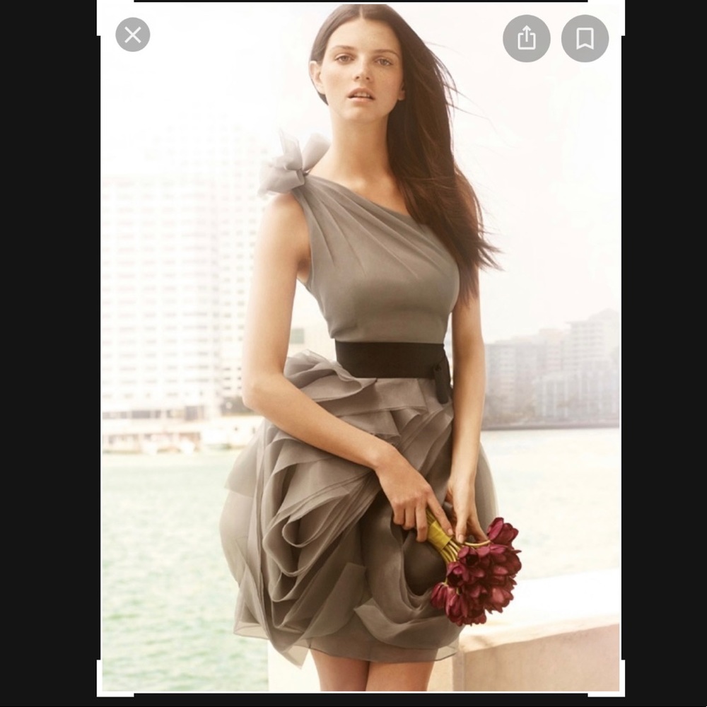 White by Vera Wang Bridesmaids/cocktail dress